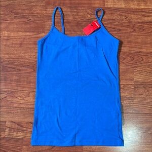 Blue Spaghetti Strap Camisole Top